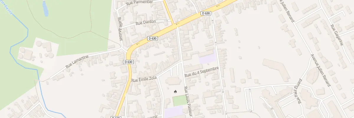 Plan du 20 Rue Pasteur à Douchy-les-Mines
