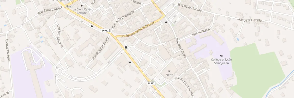 Plan du 31 Rue du Midi à Brioude