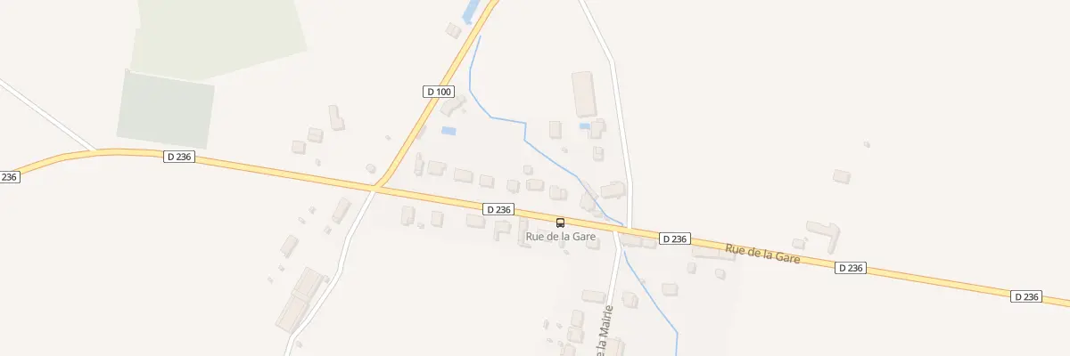 Plan du 9 Rue de la Gare à Léchelle