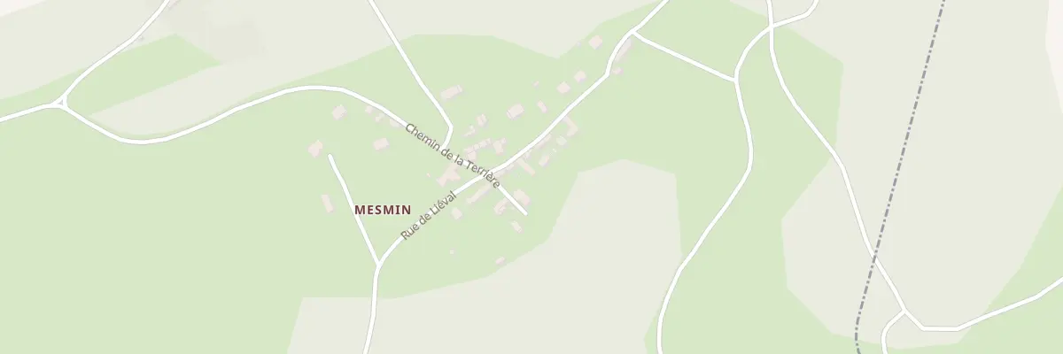 Plan du 7 Rue de Liéval à Rozières-sur-Crise
