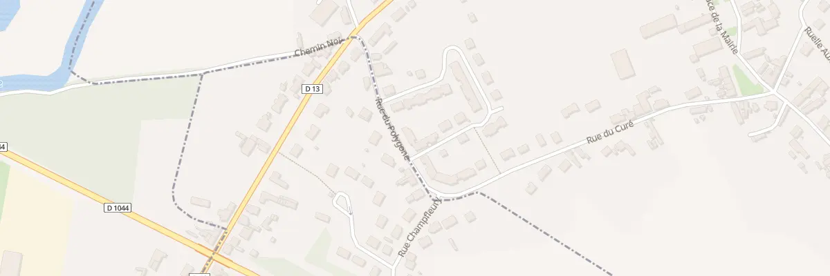 Plan du 7 Rue du Polygone à Danizy