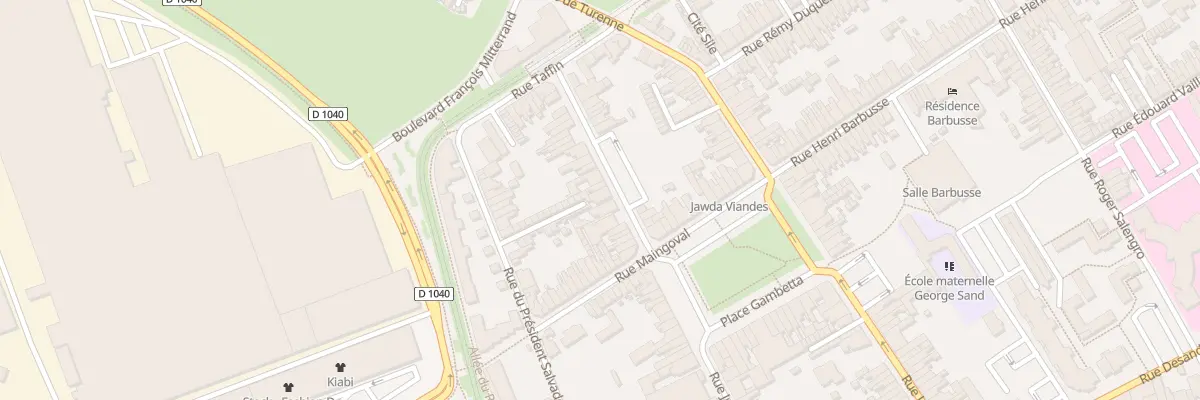 Plan du 65 Rue Jules Mousseron à Denain