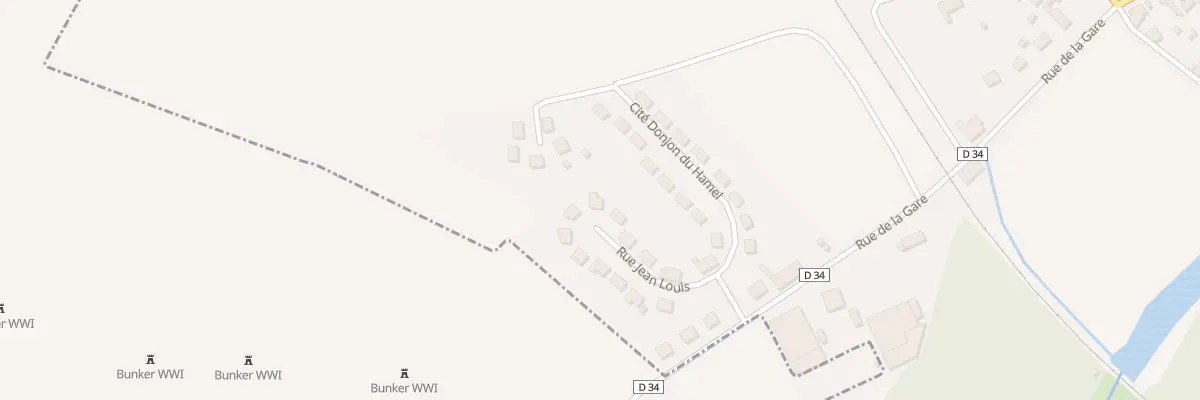Plan du 12 Rue Jean Louis à Mézières-sur-Oise