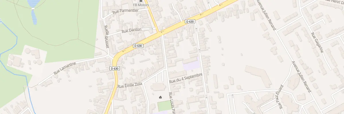 Plan du 17 Rue Pasteur à Douchy-les-Mines