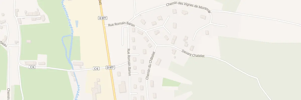 Plan du 20 Rue Romain Baron à Varzy