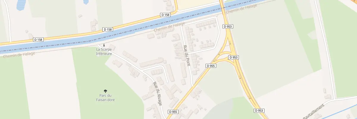 Plan du 5 Rue du Pont à Hasnon