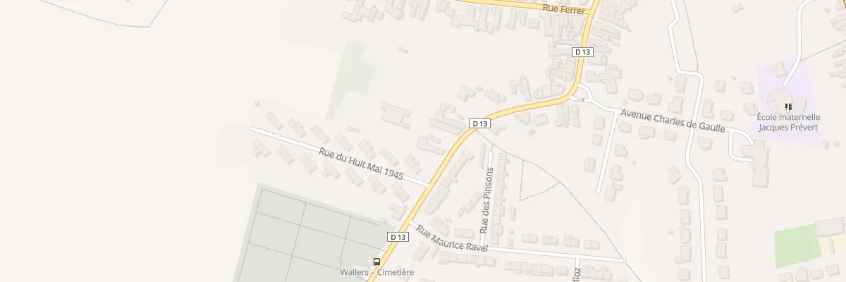 Plan du 46 Rue Matteoti à Wallers