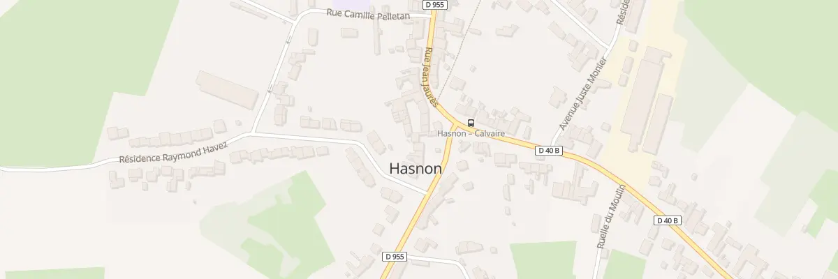 Plan du 6 Rue Marcel Sembat à Hasnon