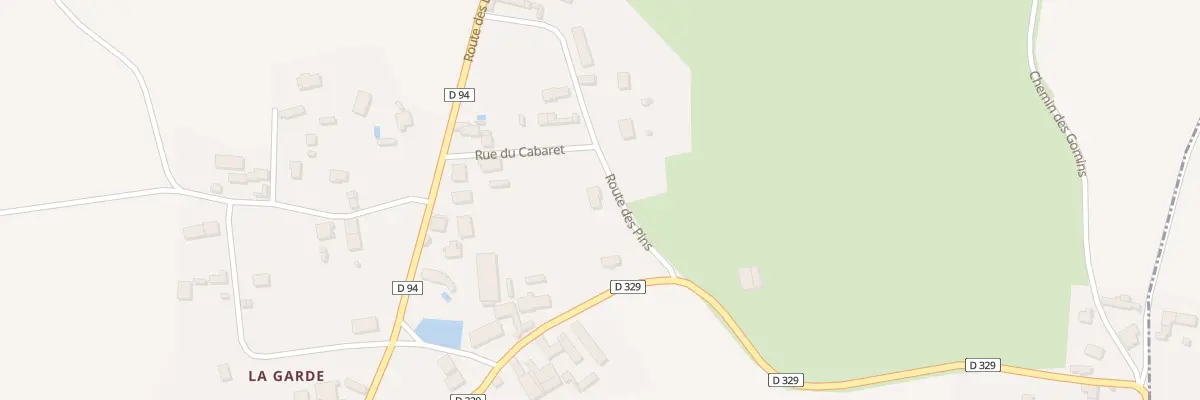 Plan du 10 Rte des Pins - la Garde à Beaumont-lès-Randan