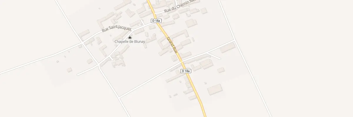 Plan du 30B Gr Grand Rue de Blunay à Melz-sur-Seine