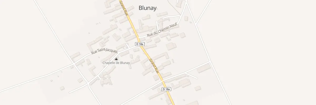 Plan du 27B Gr Grand Rue de Blunay à Melz-sur-Seine