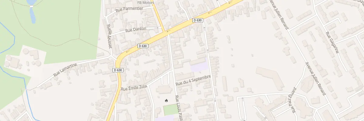Plan du 17B Rue Pasteur à Douchy-les-Mines