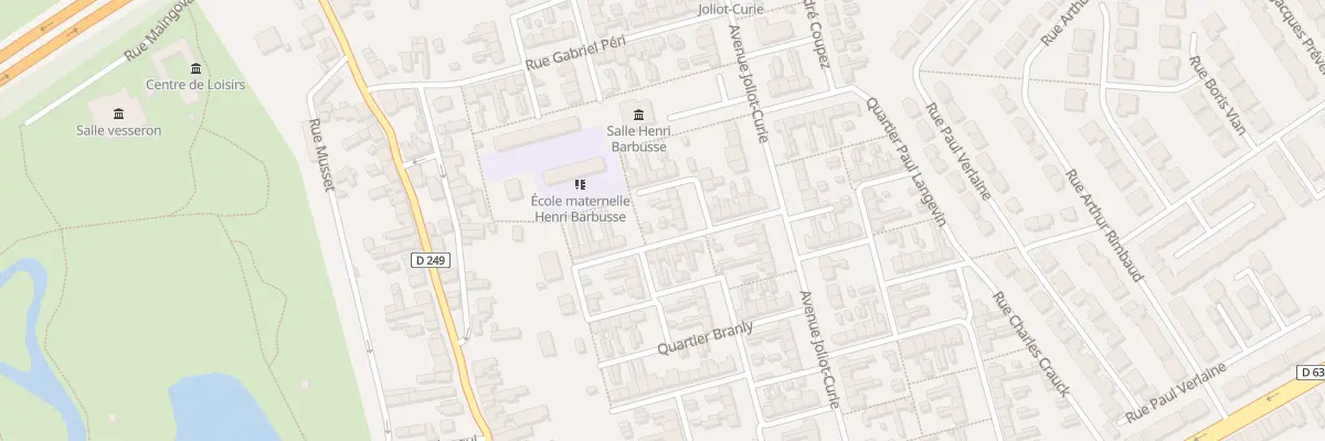 Plan du 32 Rue P Vaillant Couturier à Douchy-les-Mines