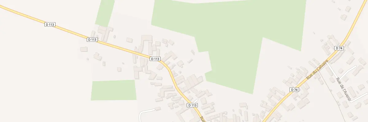 Plan du 42 Rue de Boussières à Bévillers