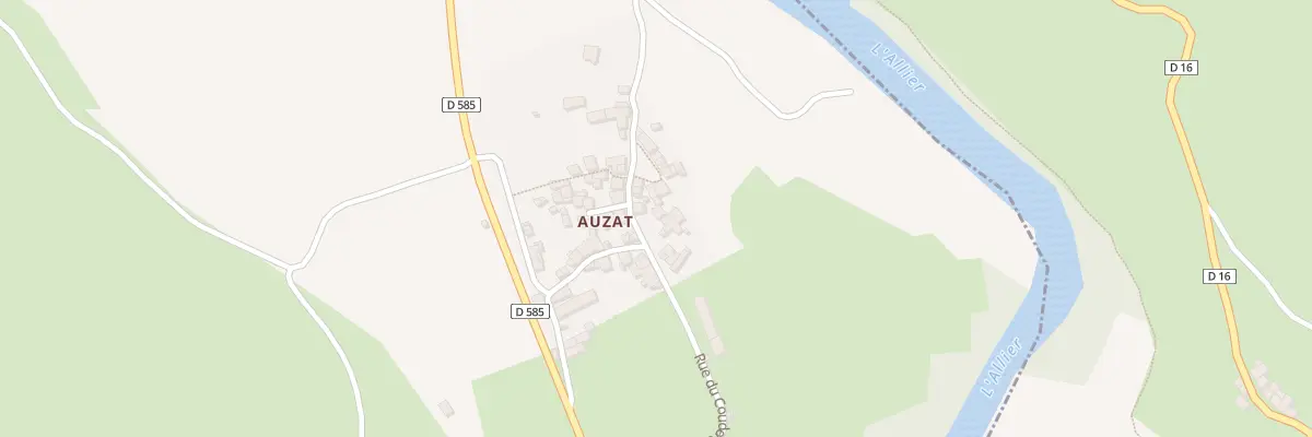 Plan du 5171 Auzat à Villeneuve-d’Allier