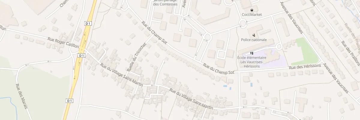 Plan du 30 Rue du Champ Sot à Château-Thierry