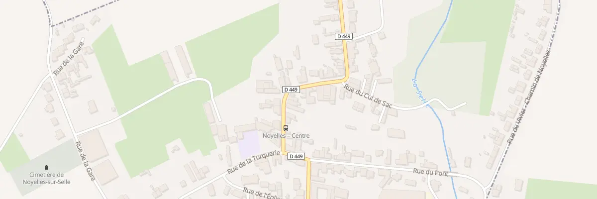 Plan du 33 Rue de la Place à Noyelles-sur-Selle