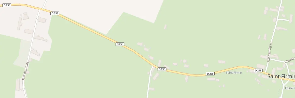 Plan du 21 Rte du Lavoir à Saint-Firmin