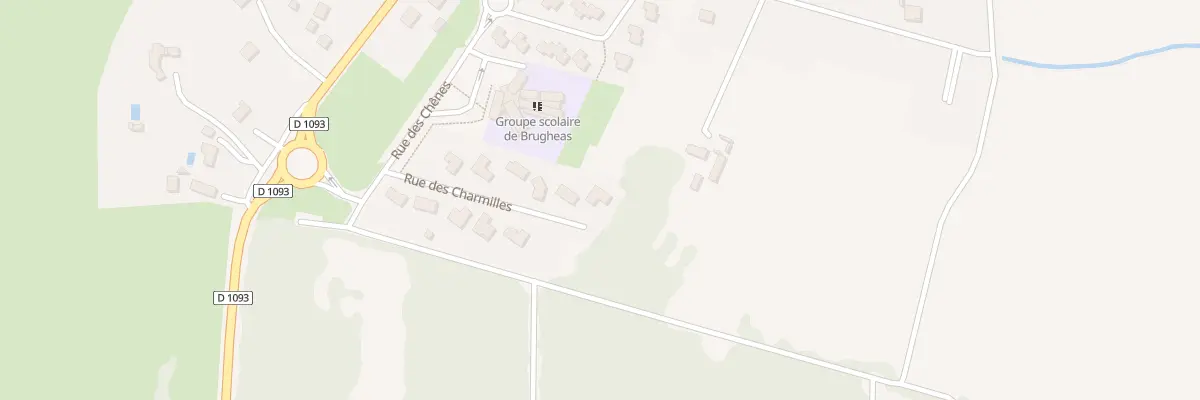 Plan du 13 Rue des Charmilles à Brugheas
