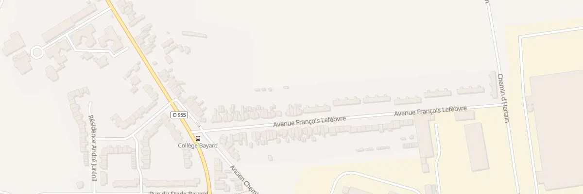 Plan du 35 Av François Lefèbvre à Denain