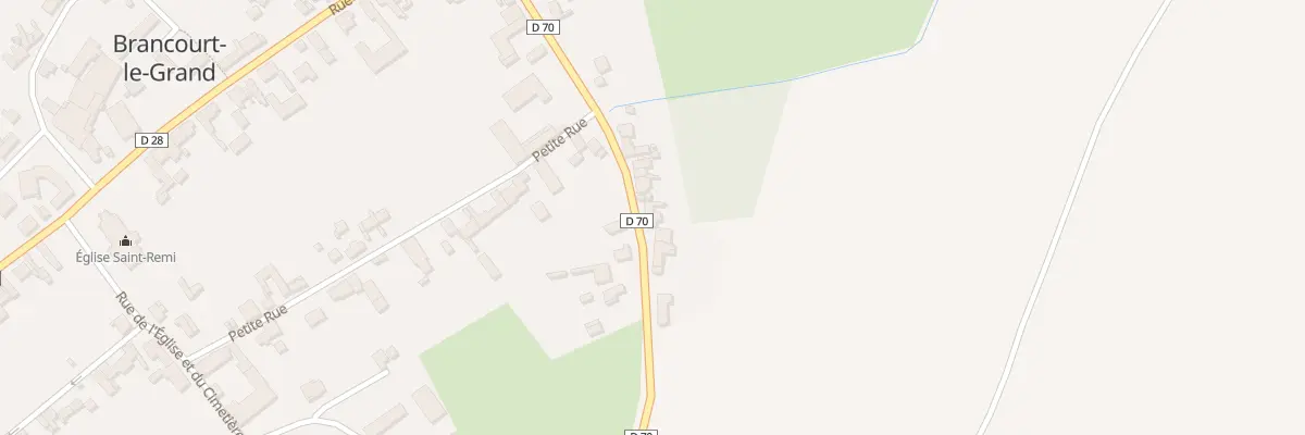 Plan du 21 Rue de Capelle à Brancourt-le-Grand