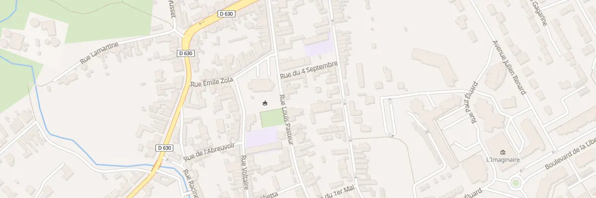 Plan du 29 Rue Pasteur à Douchy-les-Mines