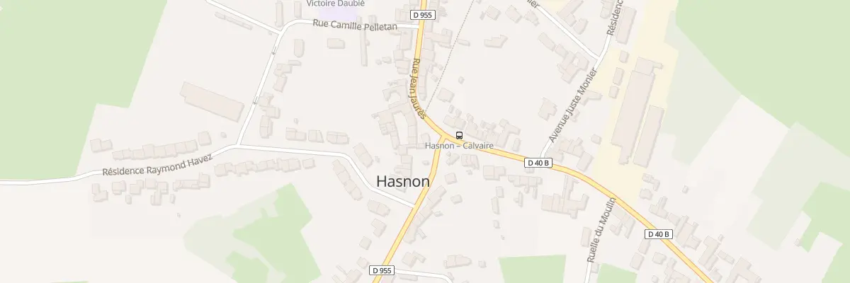 Plan du 4 Rue Marcel Sembat à Hasnon