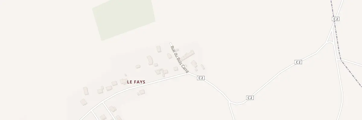 Plan du 47 Rte du Bois Carre à La Chapelle-sur-Chézy