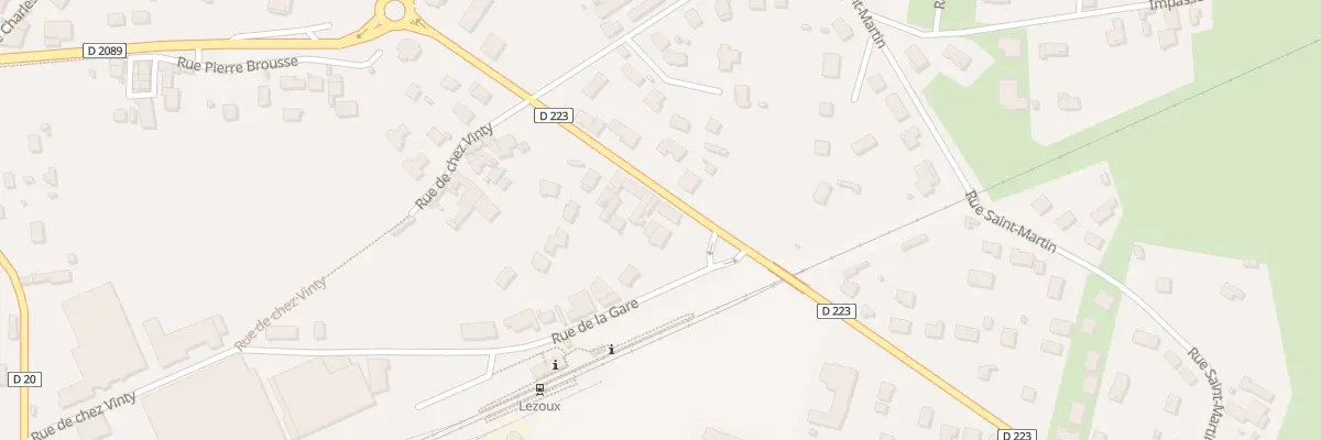 Plan du 46 Av Doc Corny à Lezoux