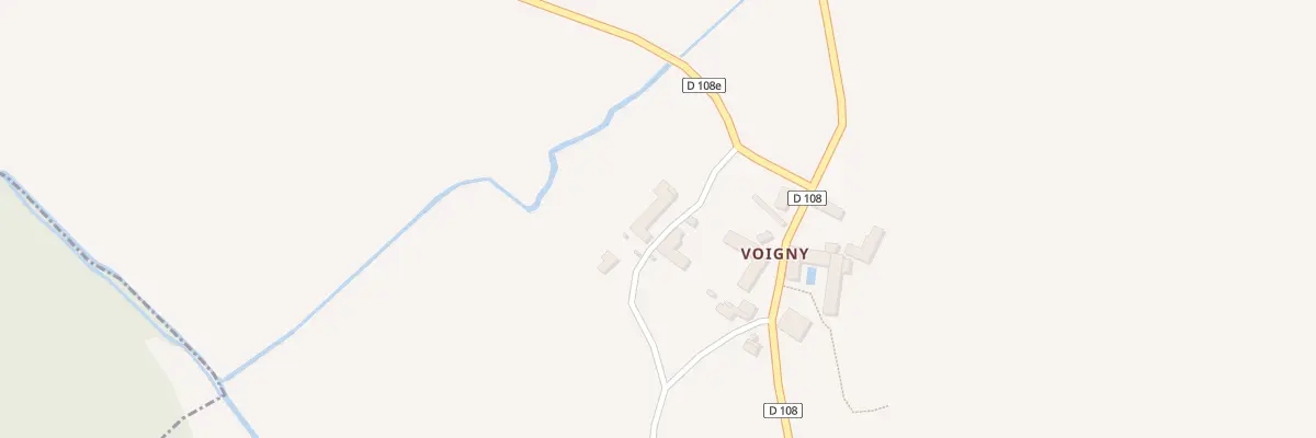 Plan du 13 Voigny à La Chapelle-Moutils