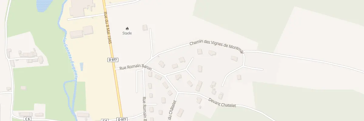 Plan du 13 Che du Châtelet à Varzy