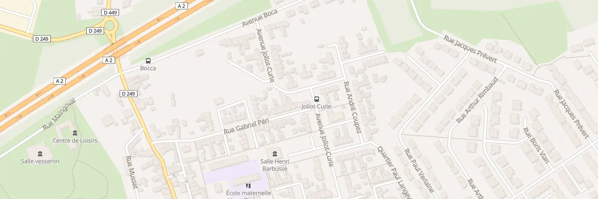 Plan du 36 Rue Gabriel Péri à Douchy-les-Mines