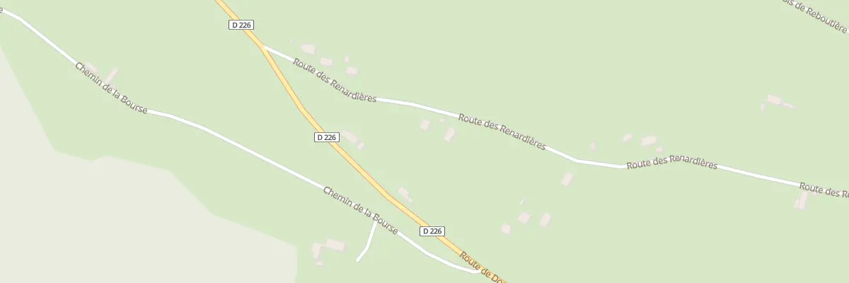 Plan du 25 Rte des Renardières à Saint-Ennemond