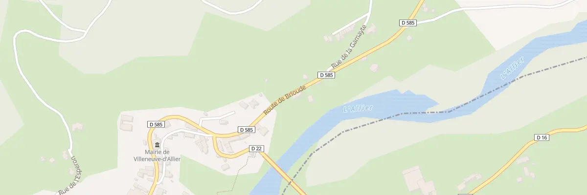 Plan du 5083 Le Bourg à Villeneuve-d’Allier