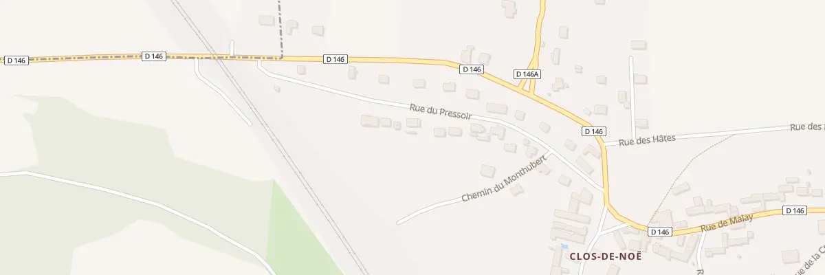 Plan du 15 Rue du Pressoir à Noé