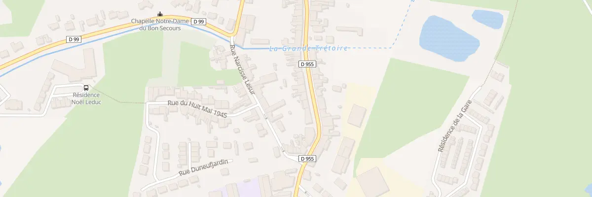 Plan du 46 Rue Jean Jaurès à Hasnon