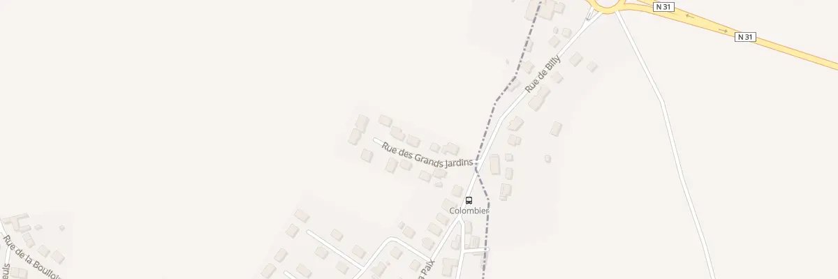 Plan du 10 Rue des Grands Jardins à Billy-sur-Aisne