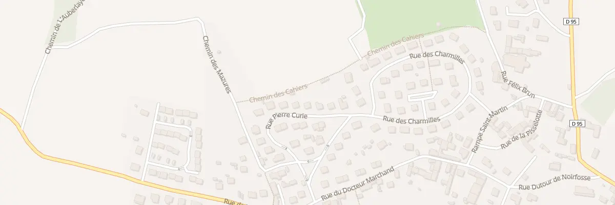 Plan du 21 Rue Pierre Curie à Bucy-le-Long