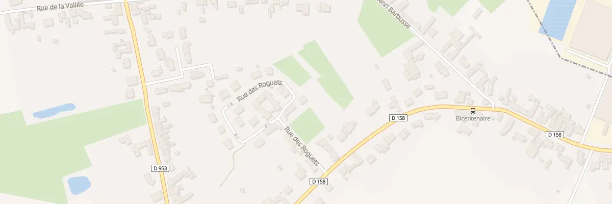 Plan du 33 Res Coeur Village Rue Roguets à Millonfosse