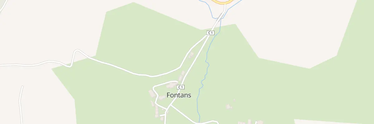 Plan du 5214 Fontans Village à Fontans