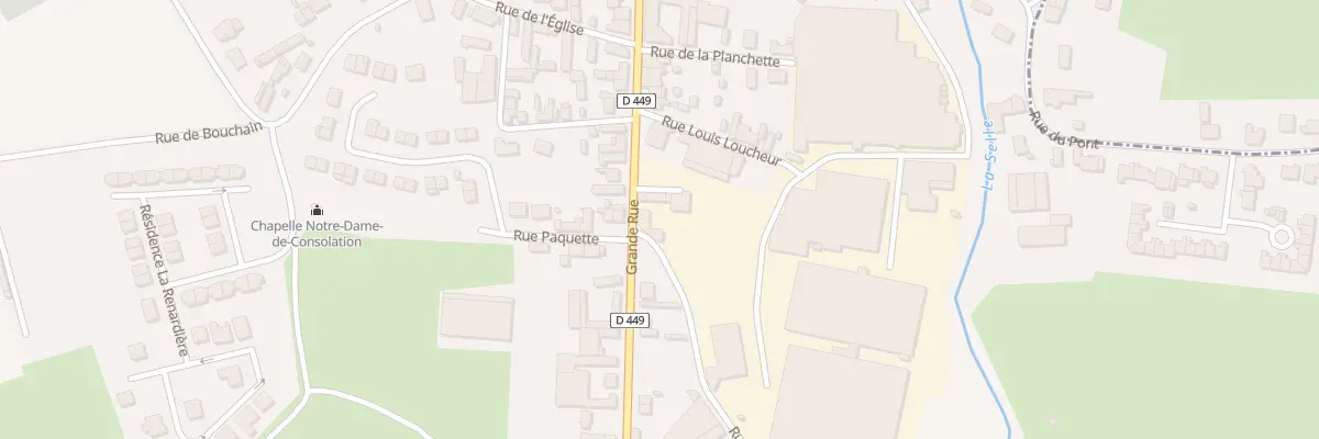 Plan du 77 Gr Grande Rue à Noyelles-sur-Selle