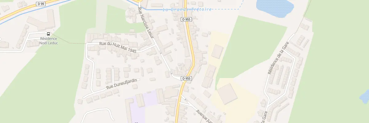 Plan du 50 Rue Jean Jaurès à Hasnon