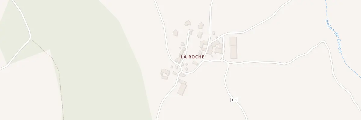 Plan du 22 La Roche à Barjac