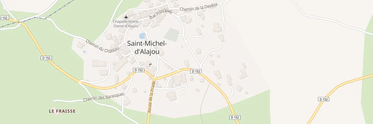 Plan du 2 Rte de Soulagets à Saint-Michel