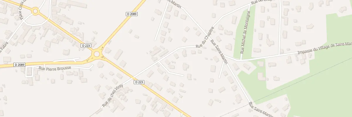 Plan du 10 Rue du Chapitre à Lezoux
