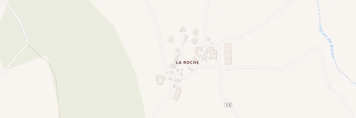 Plan du 23 La Roche à Barjac