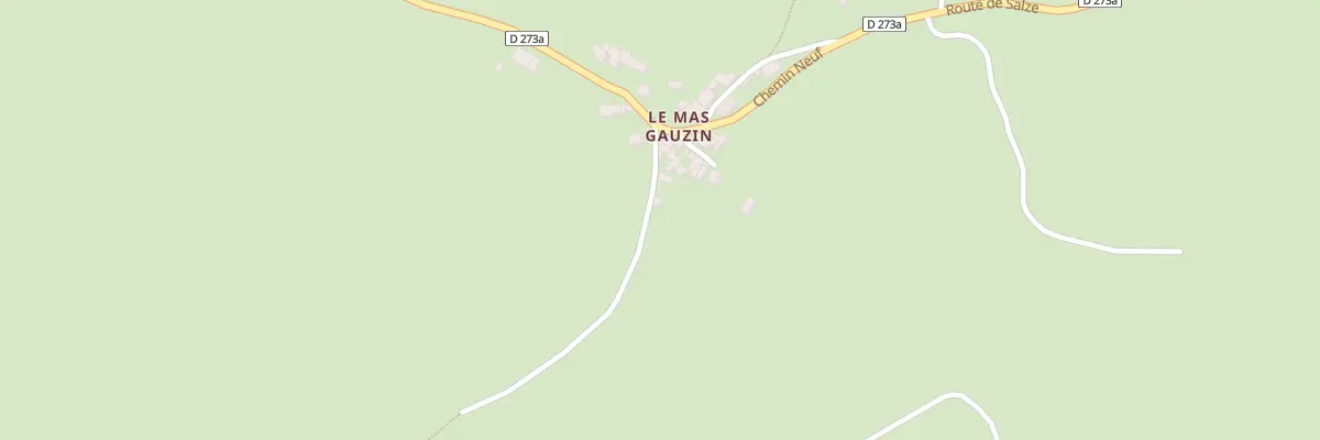 Plan du 5129 Hameau du Mas Gauzin à Campestre-et-Luc