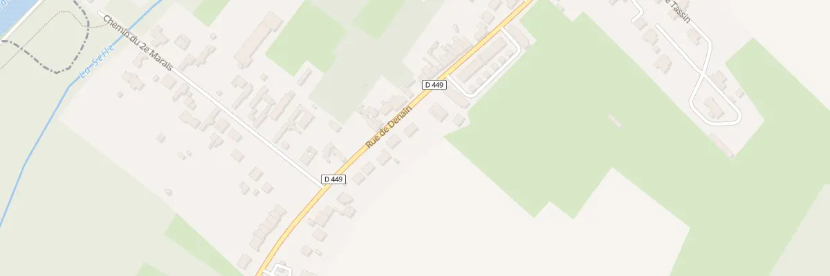 Plan du 127 Rue de Denain à Douchy-les-Mines
