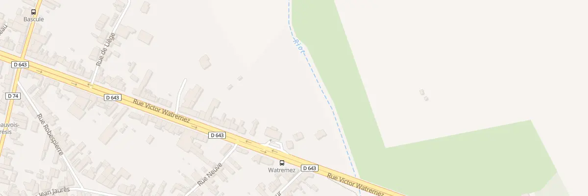 Plan du 1T Rue Victor Watremez à Beauvois-en-Cambrésis