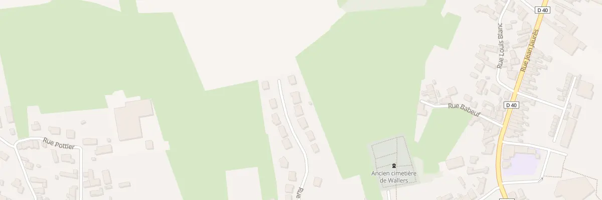 Plan du 16 Rue du Bruille à Wallers
